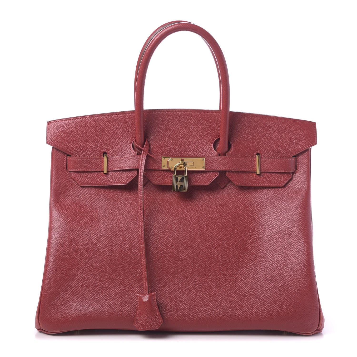 Hermes Courchevel Birkin 35 Rouge 1 of 13