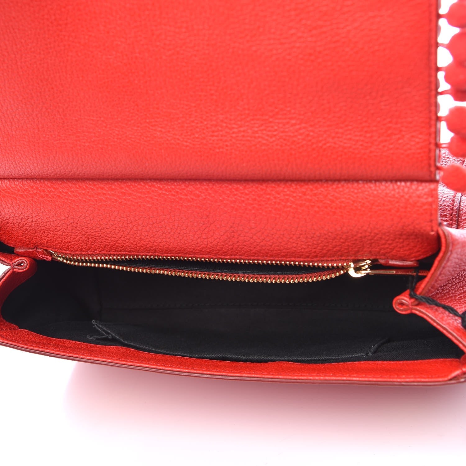 Dolce & Gabbana Calfskin Embellished Medium Miss Sicily Satchel Red 6 of 7