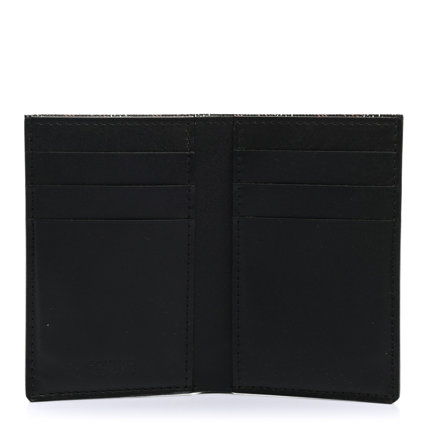 Goyardine Saint Pierre Card Holder Black
