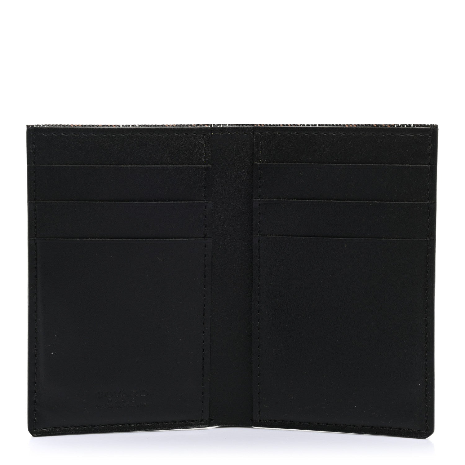 Goyard Goyardine Saint Pierre Card Holder Black 5 of 6