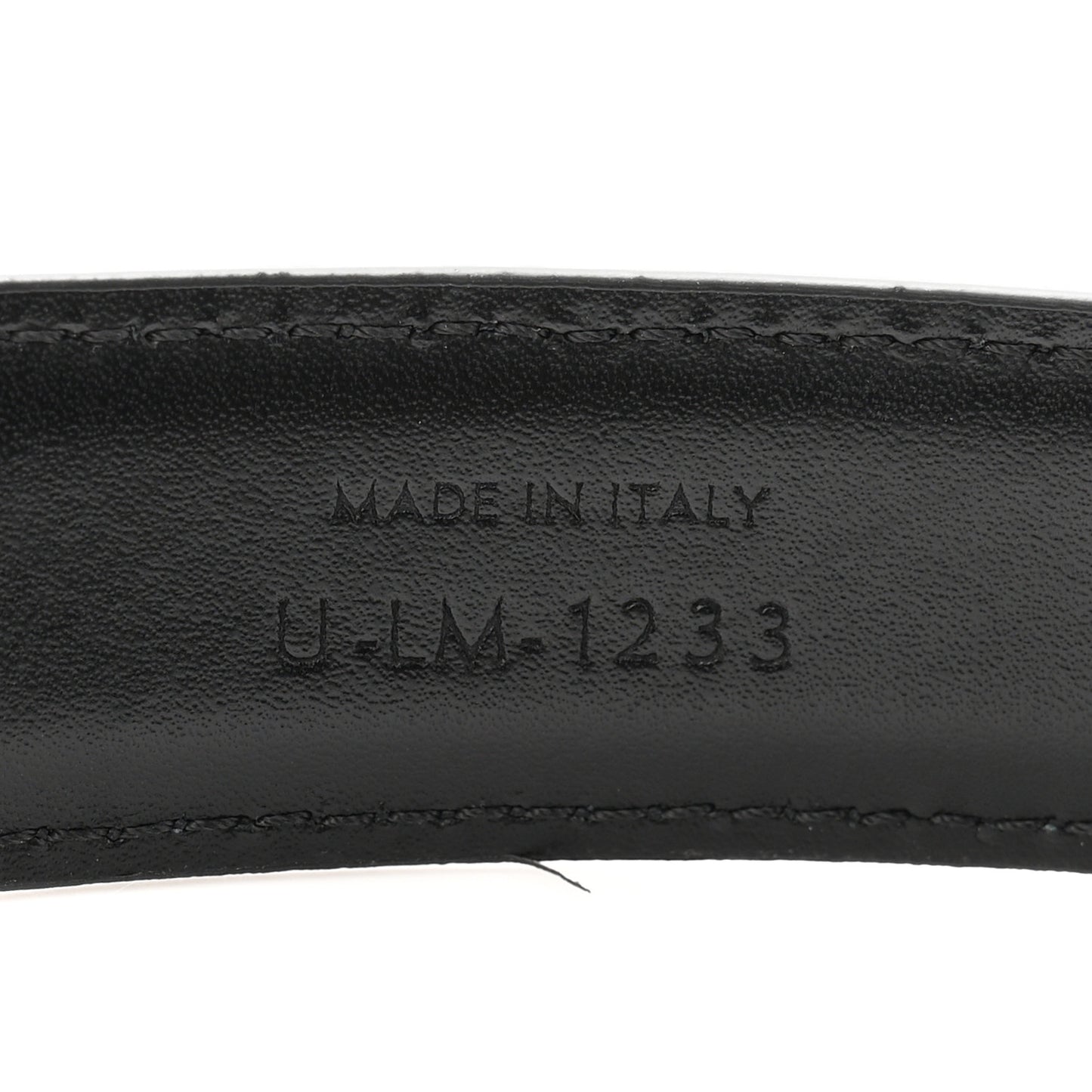 Box Calfskin Medium 25mm Triomphe 80 32 Belt Black