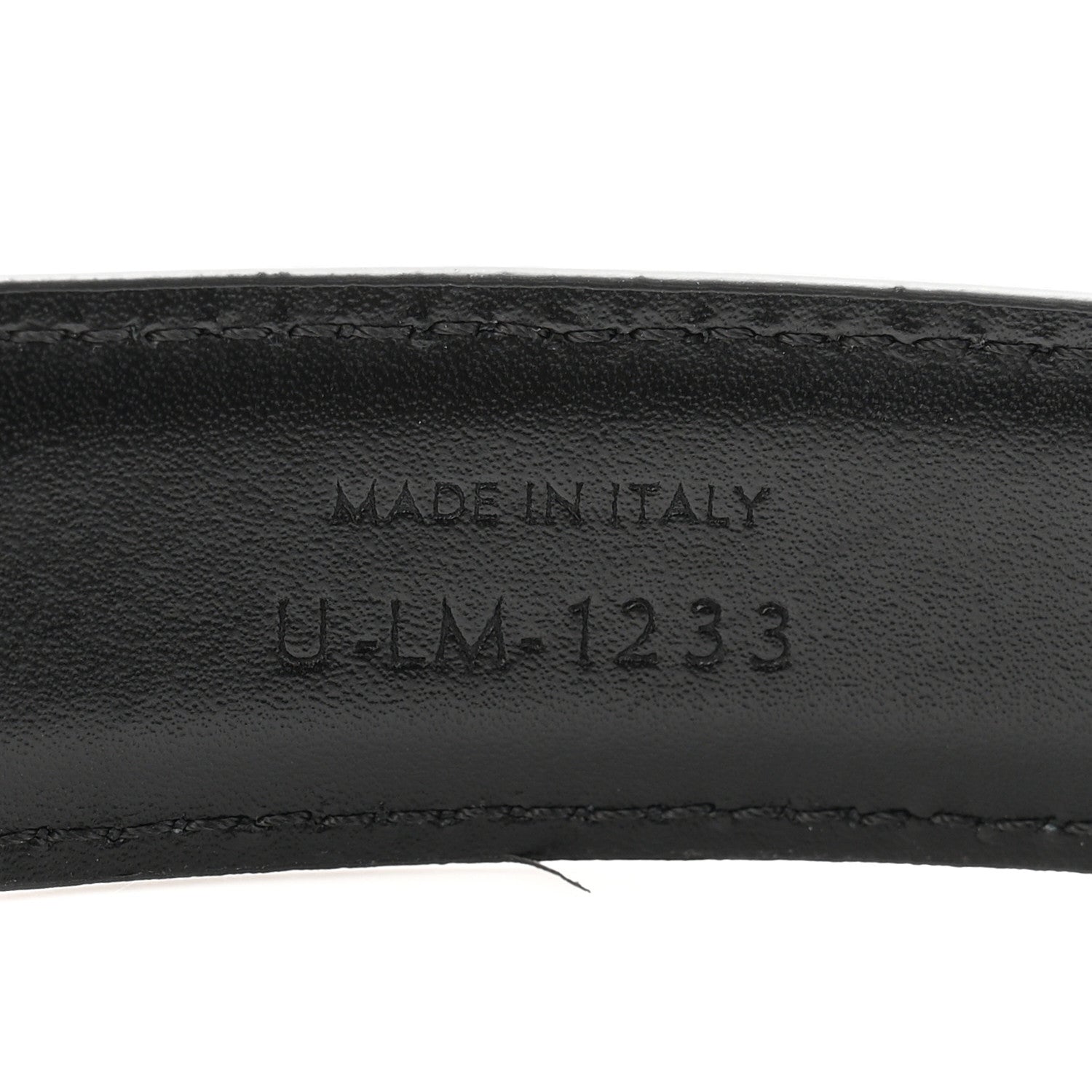 Celine Box Calfskin Medium 25mm Triomphe 80 32 Belt Black 4 of 6