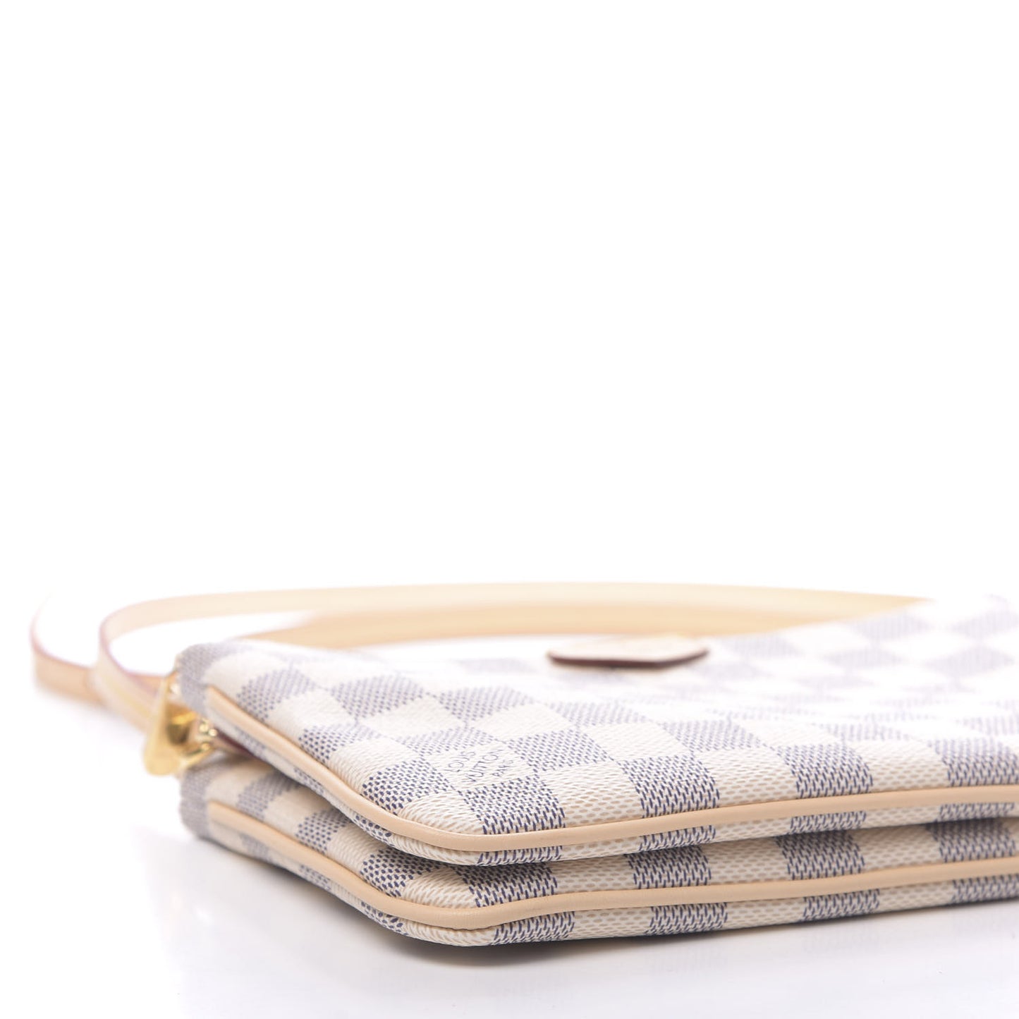 Damier Azur Double Zip Pochette