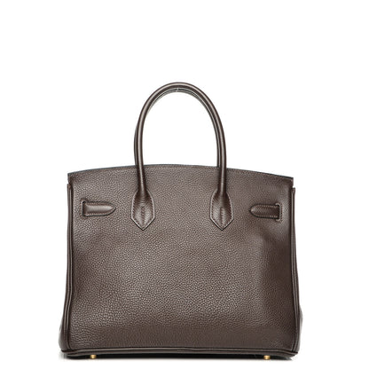 Hermes Togo Birkin 30 Chocolate 4 of 23