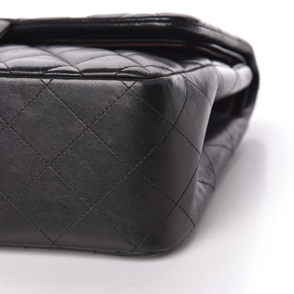 Chanel Lambskin Quilted Jumbo Double Flap Black 13 of 15