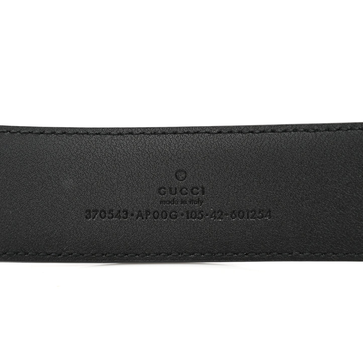 Calfskin Interlocking G 37mm Belt 105 42 Black