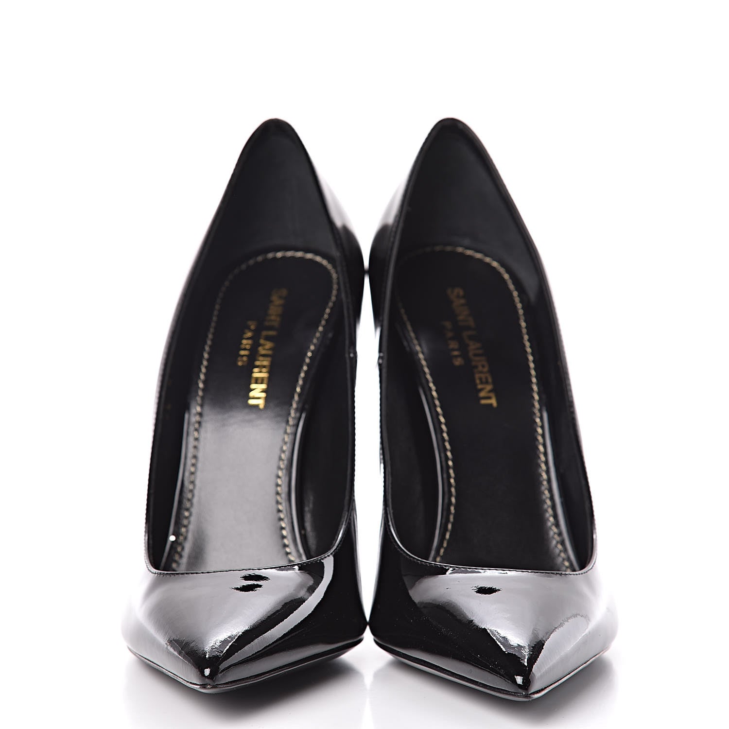 Saint Laurent Patent Opyum 110 Pumps 38 Black 2 of 8