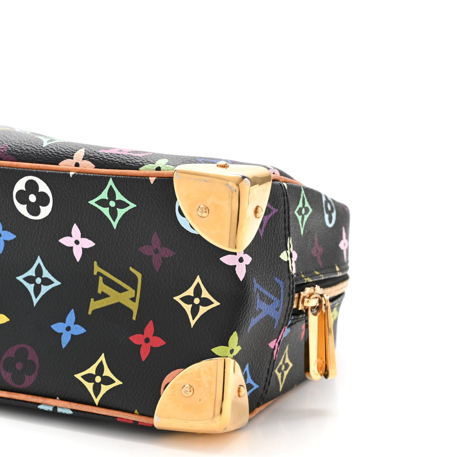 Louis Vuitton Monogram Multicolor Trouville Black 9 of 10