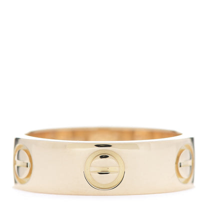 Cartier 18K Yellow Gold 5.5mm LOVE Ring 51 5.75 1 of 4