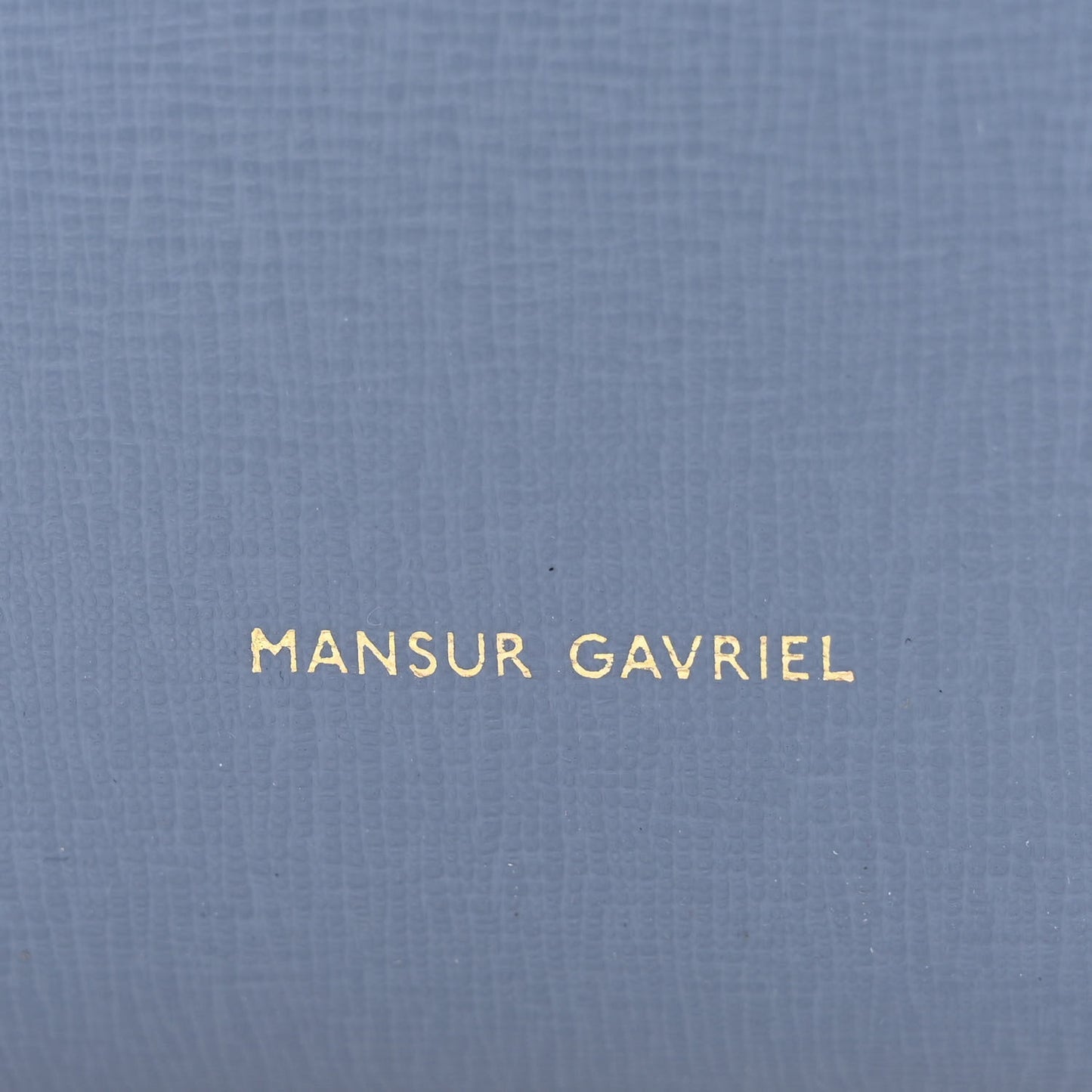 Saffiano Mini Bucket Bag Blue