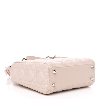 Christian Dior Lambskin Cannage Small Lucky Badges My Lady Dior Pink 4 of 11
