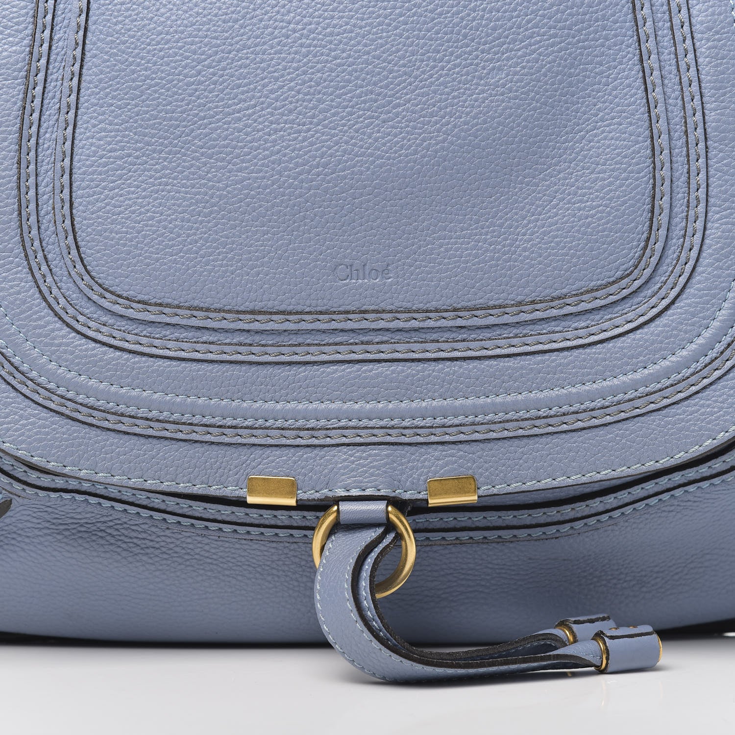 Chloe Calfskin Large Marcie Tote Skylight 12 of 12