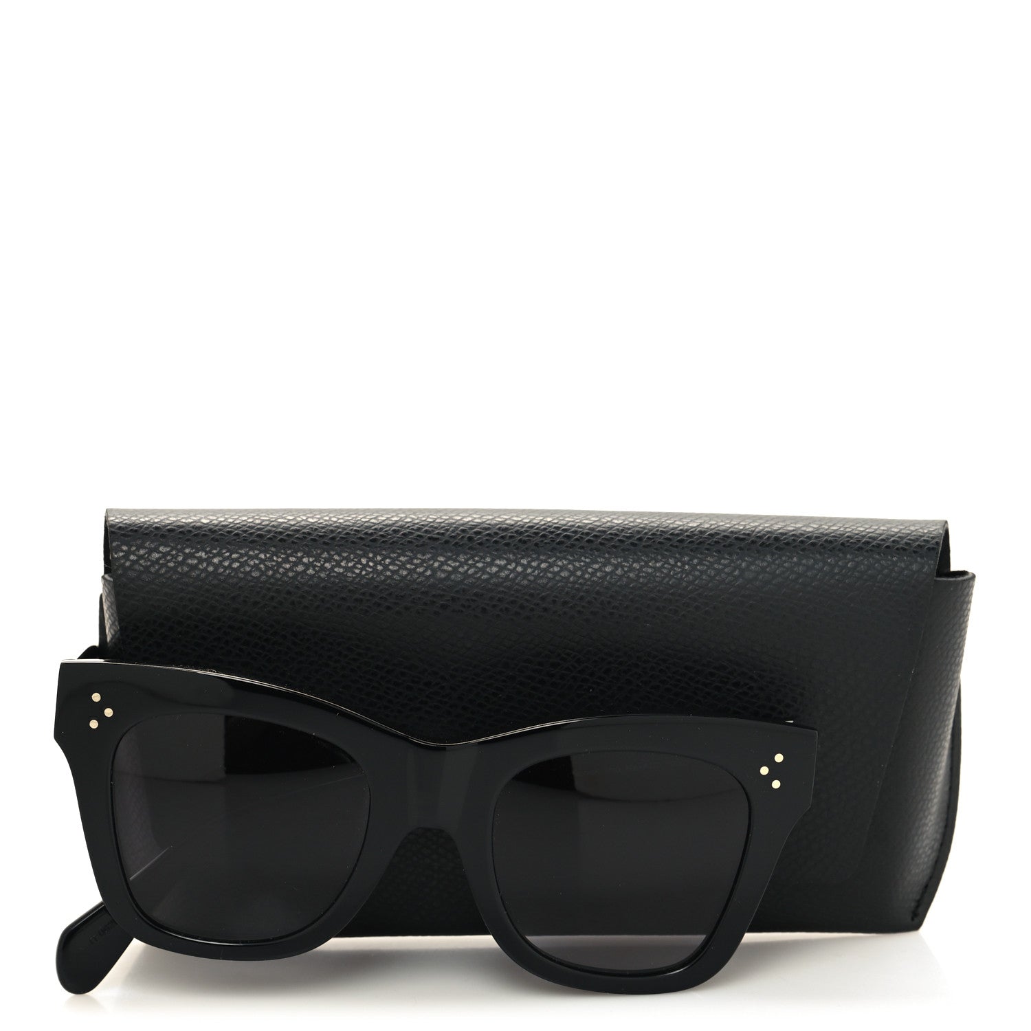 Celine Polarized Sunglasses CL4004IN Black 8 of 8