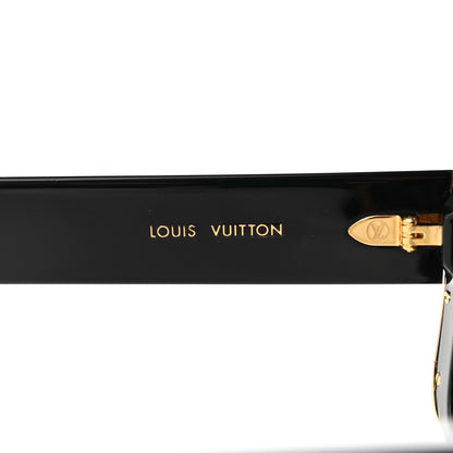 Louis Vuitton Acetate LV Moon Square Sunglasses Z1664W Black 5 of 9