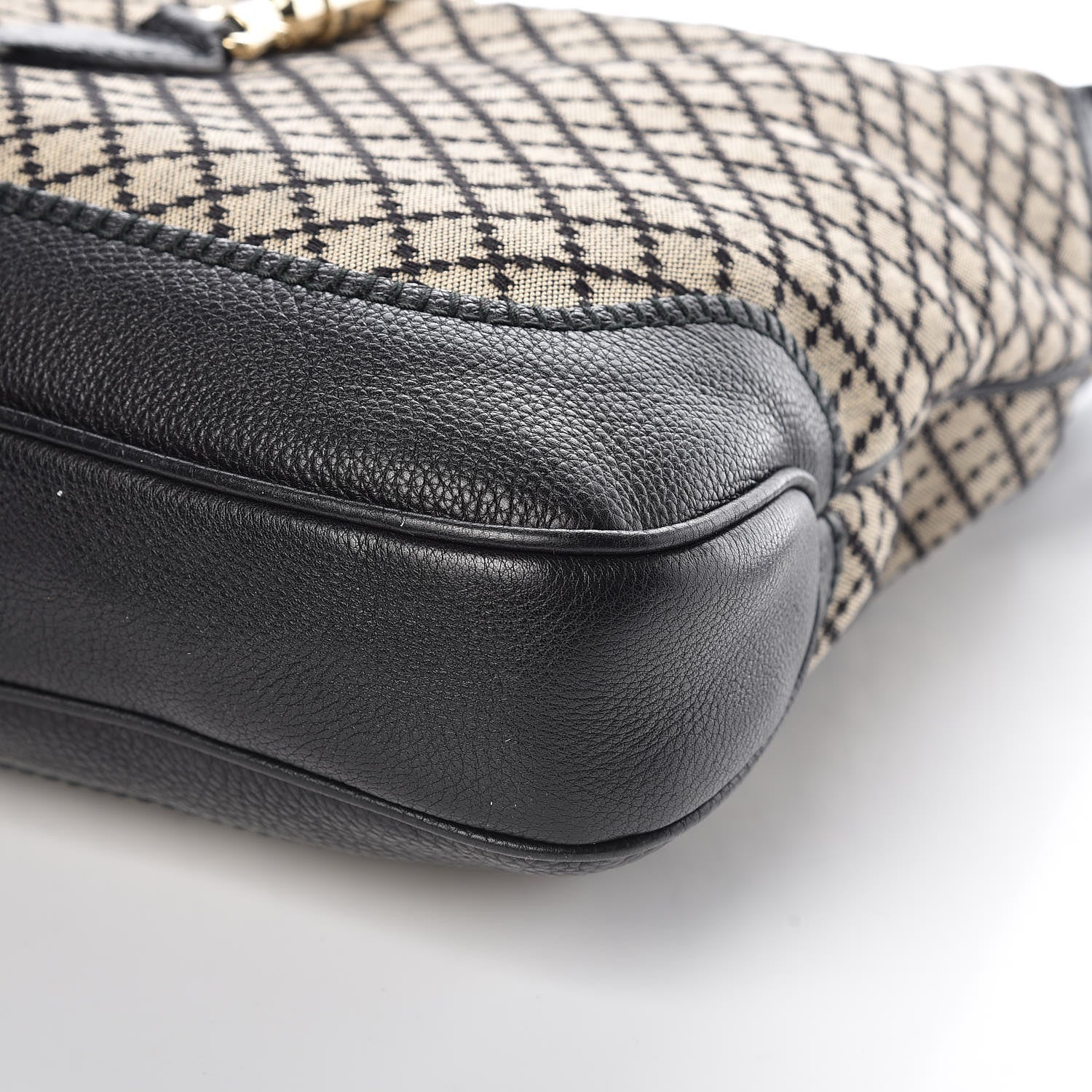 Gucci Diamante Medium New Jackie Shoulder Bag Black 12 of 13