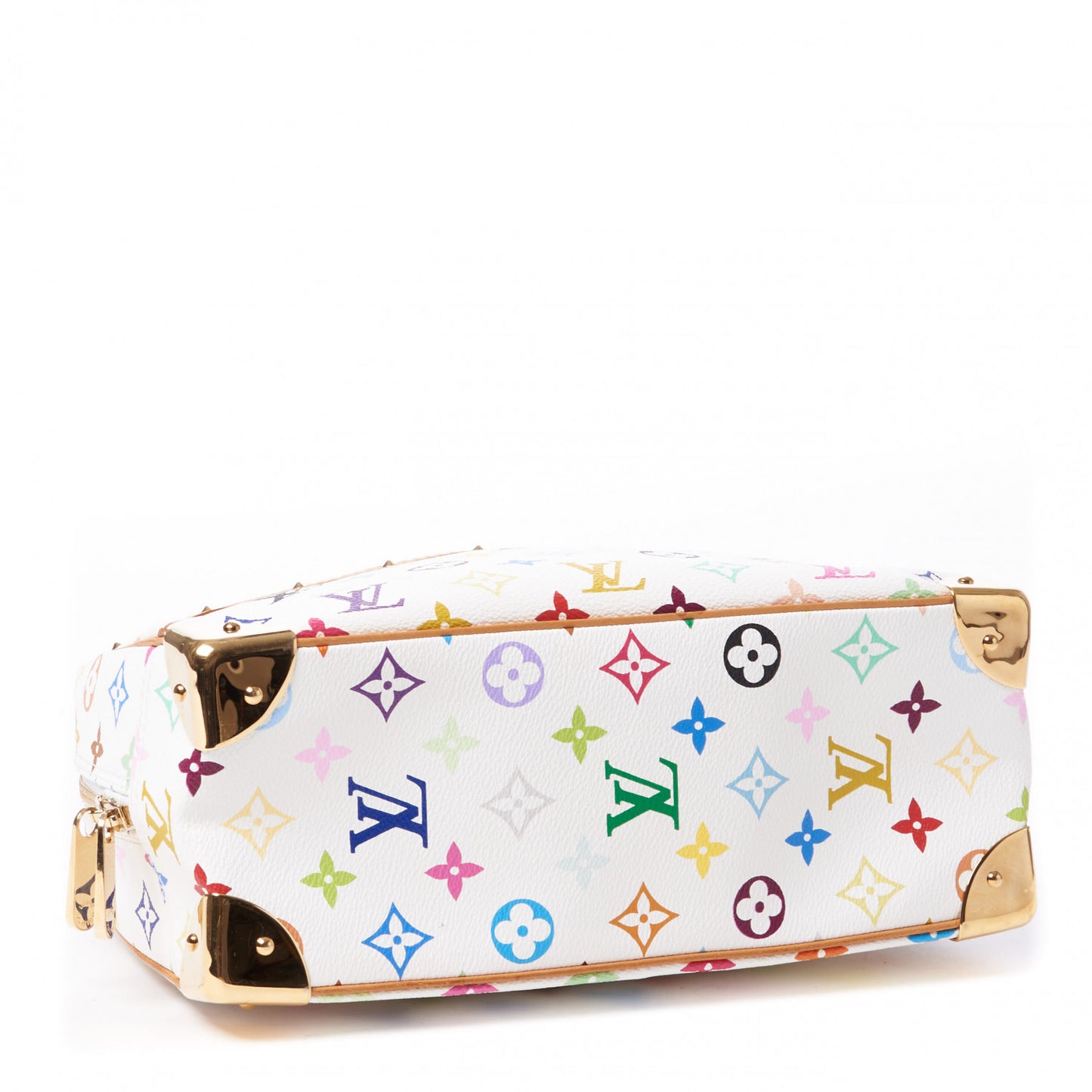 Monogram Multicolor Trouville White