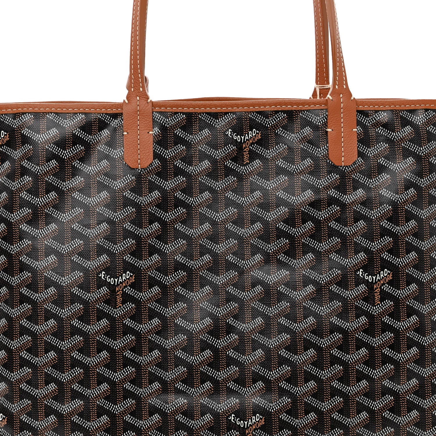 Goyard Goyardine Saint Louis PM Black Gold 9 of 11