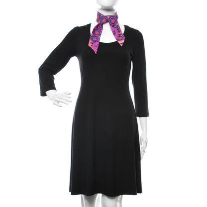 Hermes Silk The Savana Dance Twilly Capucine Violet Bleu 2 of 5