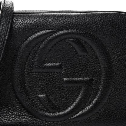 Gucci Pebbled Calfskin Small Soho Disco Bag Black 11 of 11