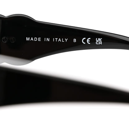 Chanel Acetate Calfskin Square Sunglasses 5474-Q-A Black White 6 of 8