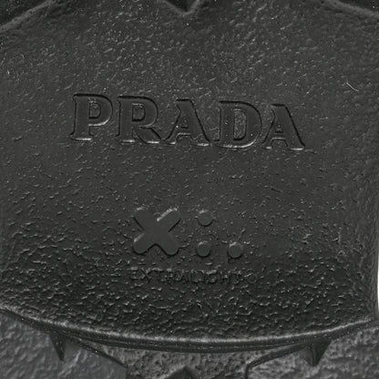 Prada Spazzolato Rois Monolith 55mm Derby Loafers 37.5 Black 8 of 12