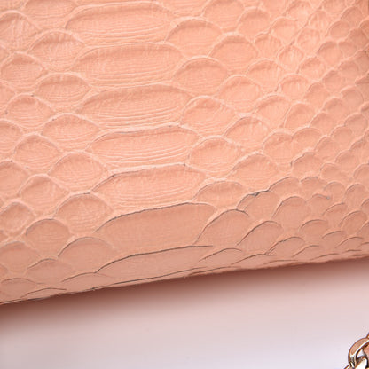 Mulberry Nappa Snake Embossed Small Lily Natural 12 of 23