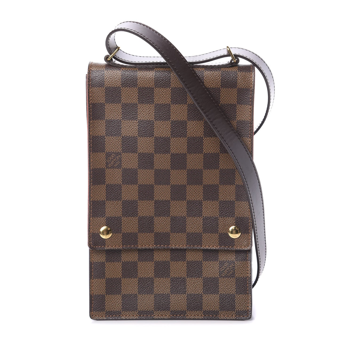 Damier Ebene Portobello Travel Shoulder Bag