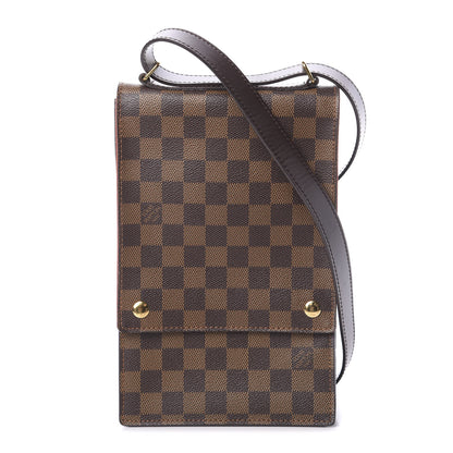 Louis Vuitton Damier Ebene Portobello Travel Shoulder Bag 1 of 9