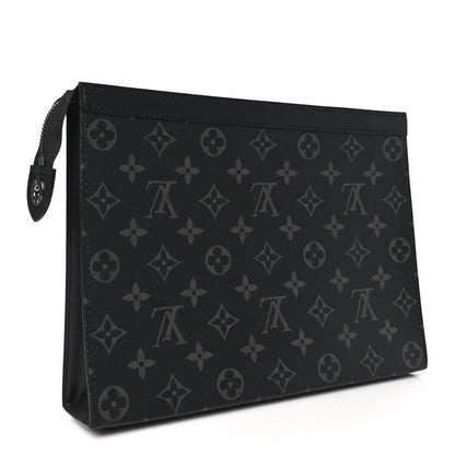 Louis Vuitton Monogram Eclipse Pochette Voyage MM 3 of 9