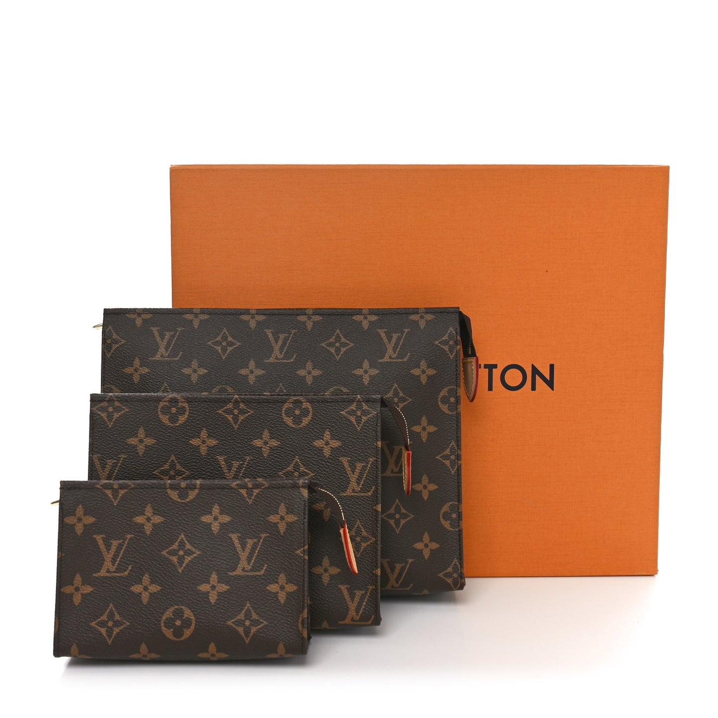 Monogram Trio Toilet Pouch Set