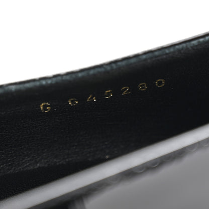 Chanel Patent Calfskin Mary Janes Flats 37.5 Black 9 of 10