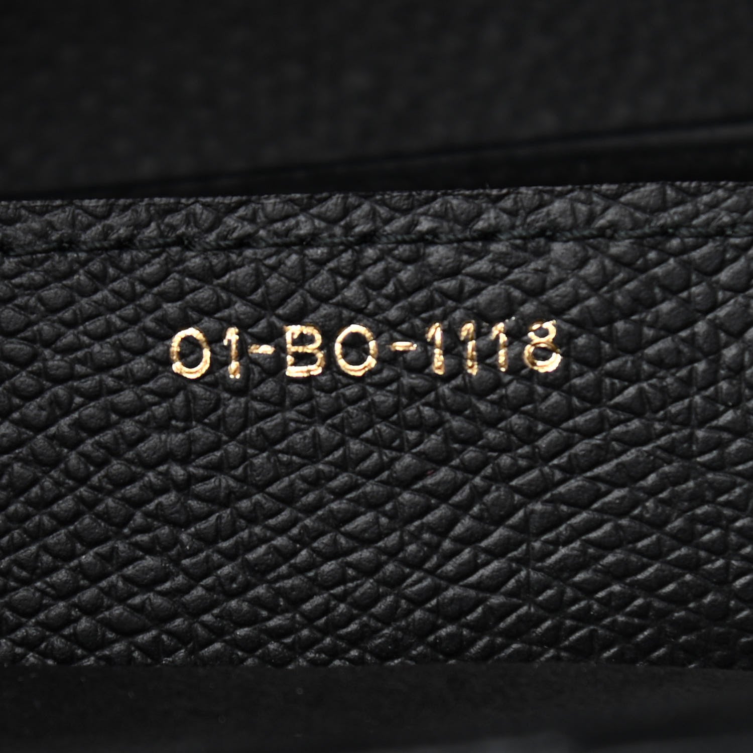 Christian Dior Grained Calfskin Saddle Bag Black 7 of 11