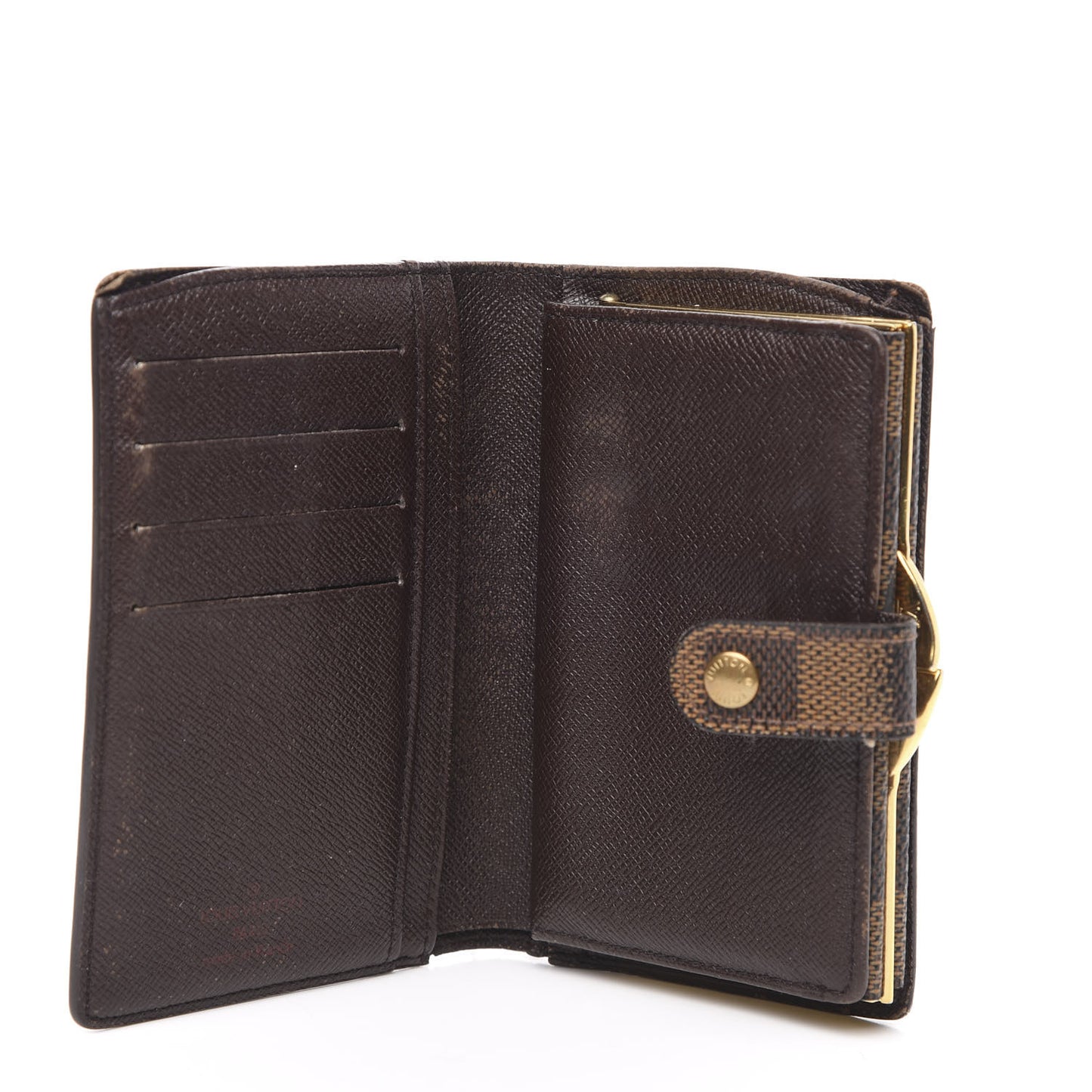 Damier Ebene French Purse Wallet