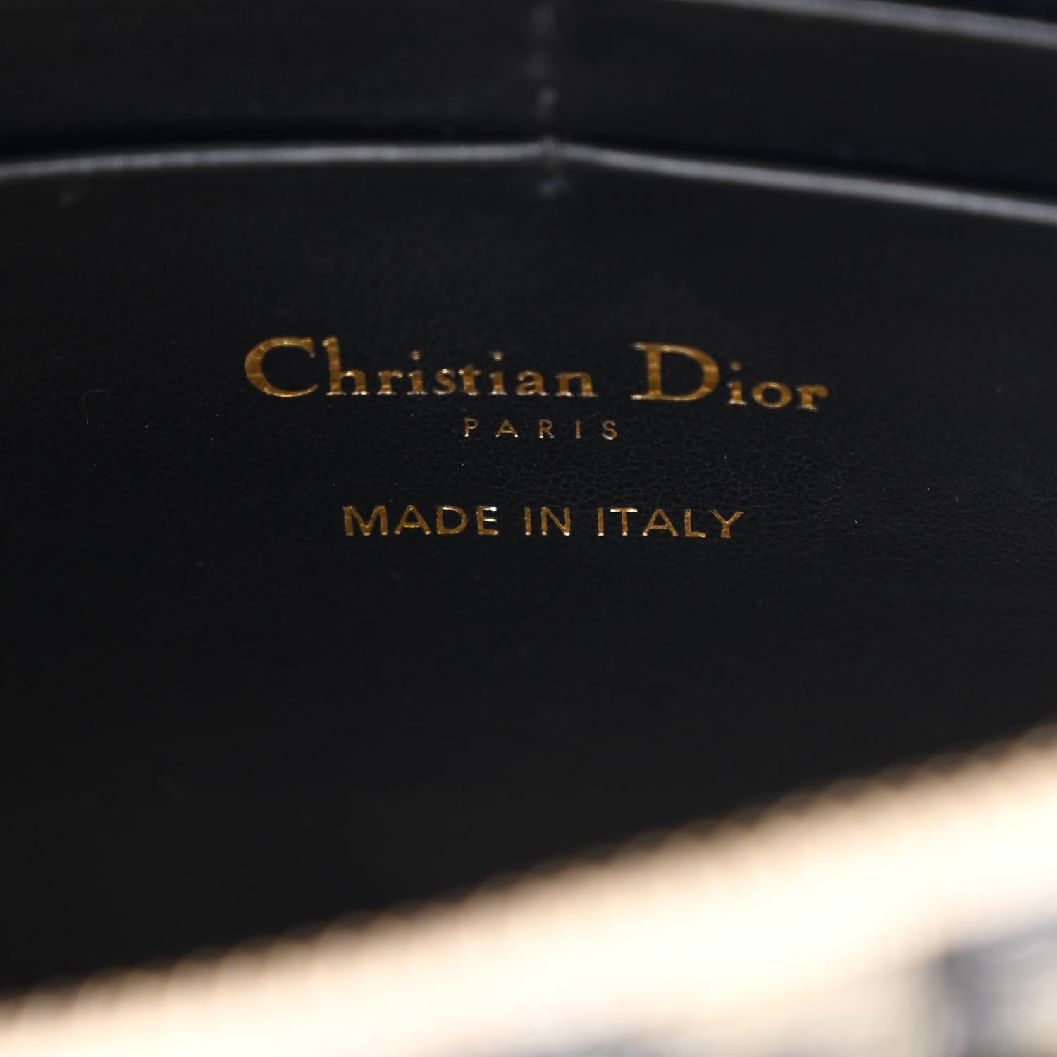 Christian Dior Oblique Saddle Chain Pouch Blue 6 of 13