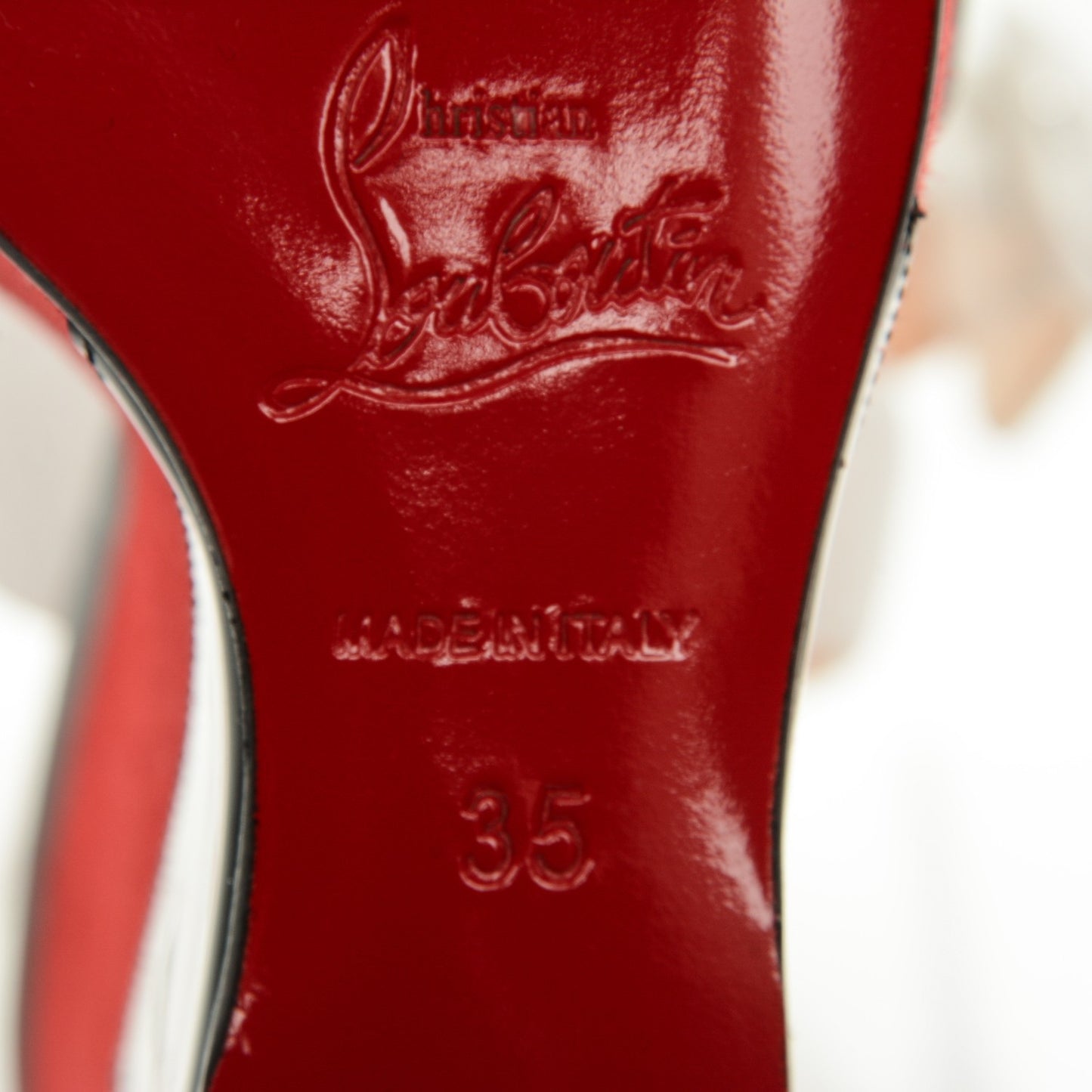 Patent Tromploia 160 Wedge Sandals 35 Rougissime