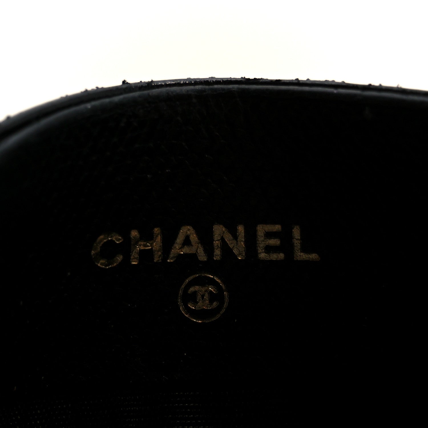 Chanel Calfskin Coco Button Card Holder Black 6 of 10
