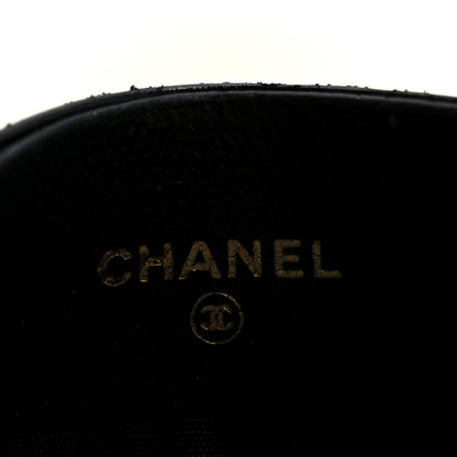 Chanel Calfskin Coco Button Card Holder Black 6 of 10