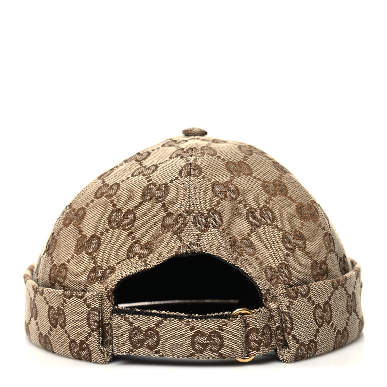 Gucci Monogram GG Hector Beanie 58 Beige Ebony 4 of 10