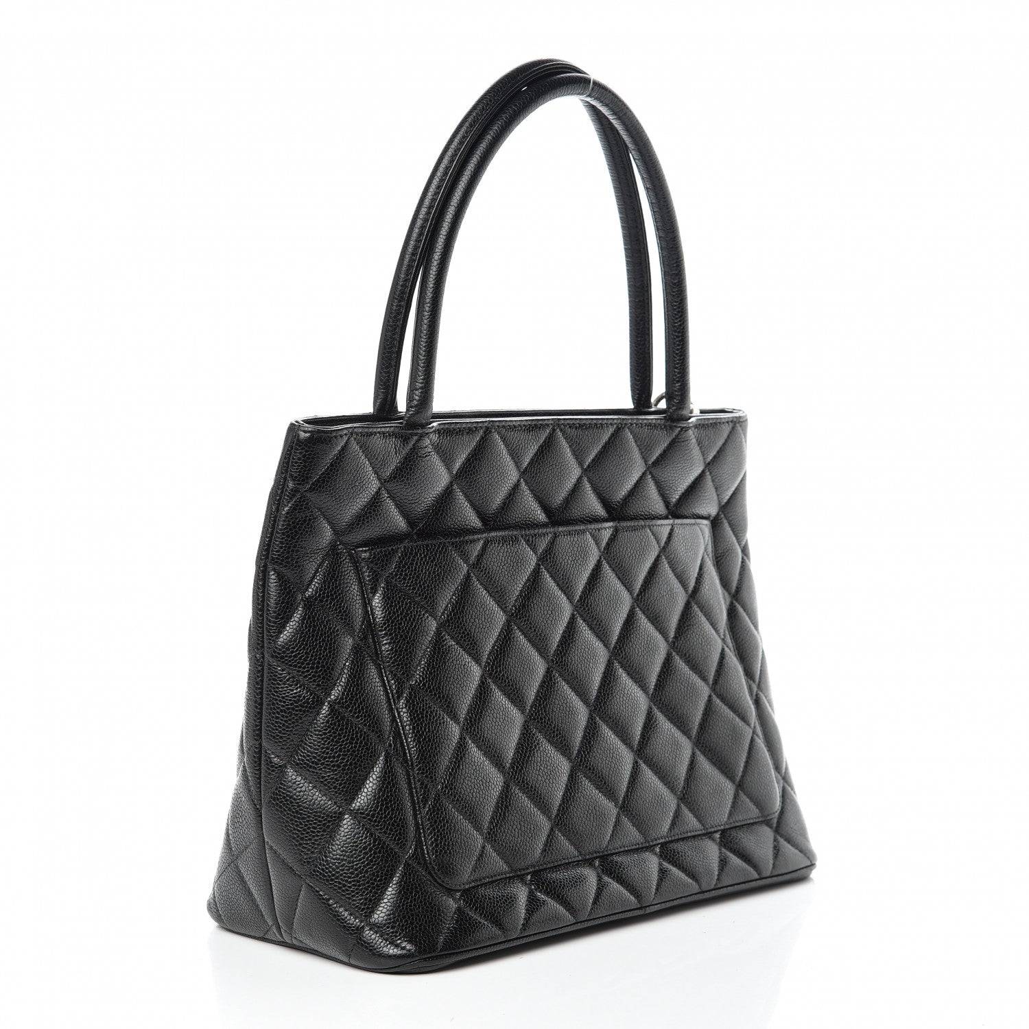 Chanel Caviar Quilted Medallion Tote Black 3 of 10