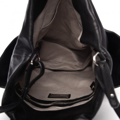 Jimmy Choo Lambskin Chain Embellished Blare Tote Black 5 of 9