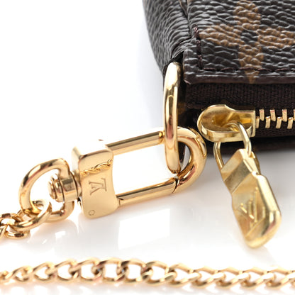 Louis Vuitton Monogram 2021 Christmas Animation Japanese Garden Mini Pochette Accessories Wisteria Pink 8 of 8