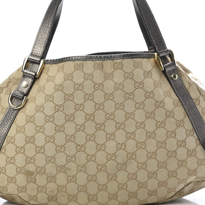 Gucci Monogram Medium Abbey Shoulder Bag Dark Brown 8 of 15