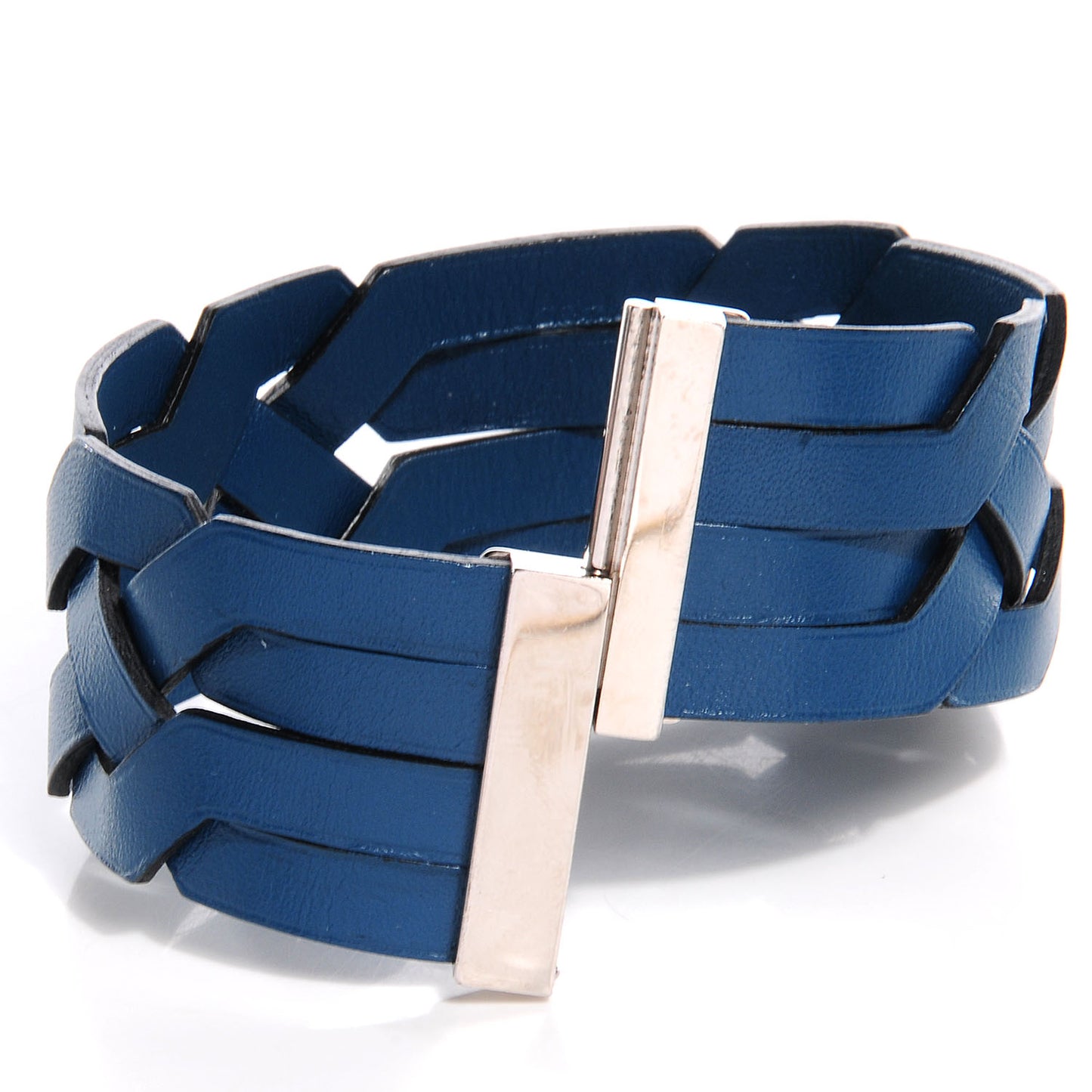 Chamonix Hippique Wide Bracelet Large Bleu Thalassa