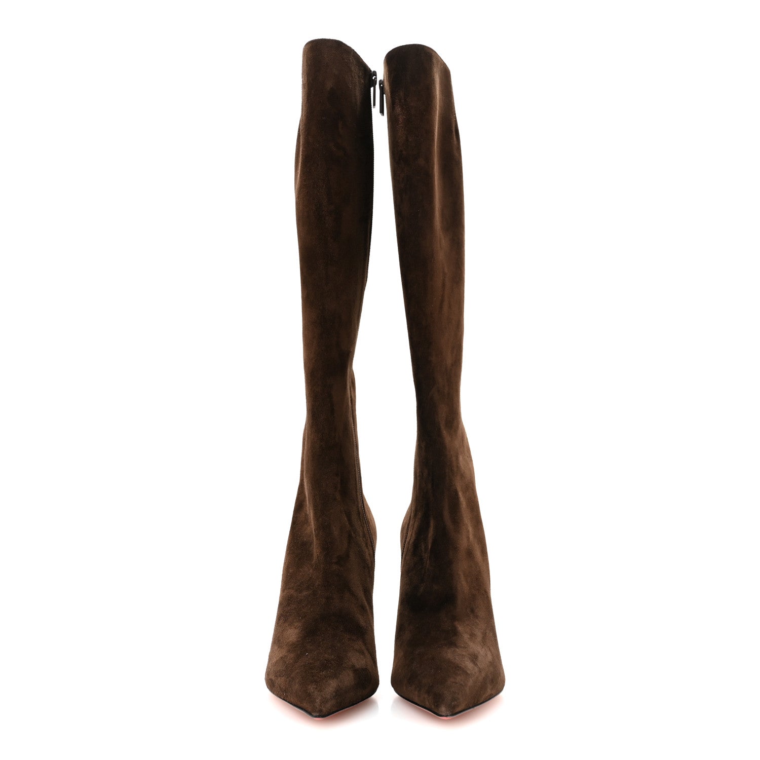 Christian Louboutin Veau Velours Kate Botta 85 Knee-High Boots 40 Cosme 2 of 7