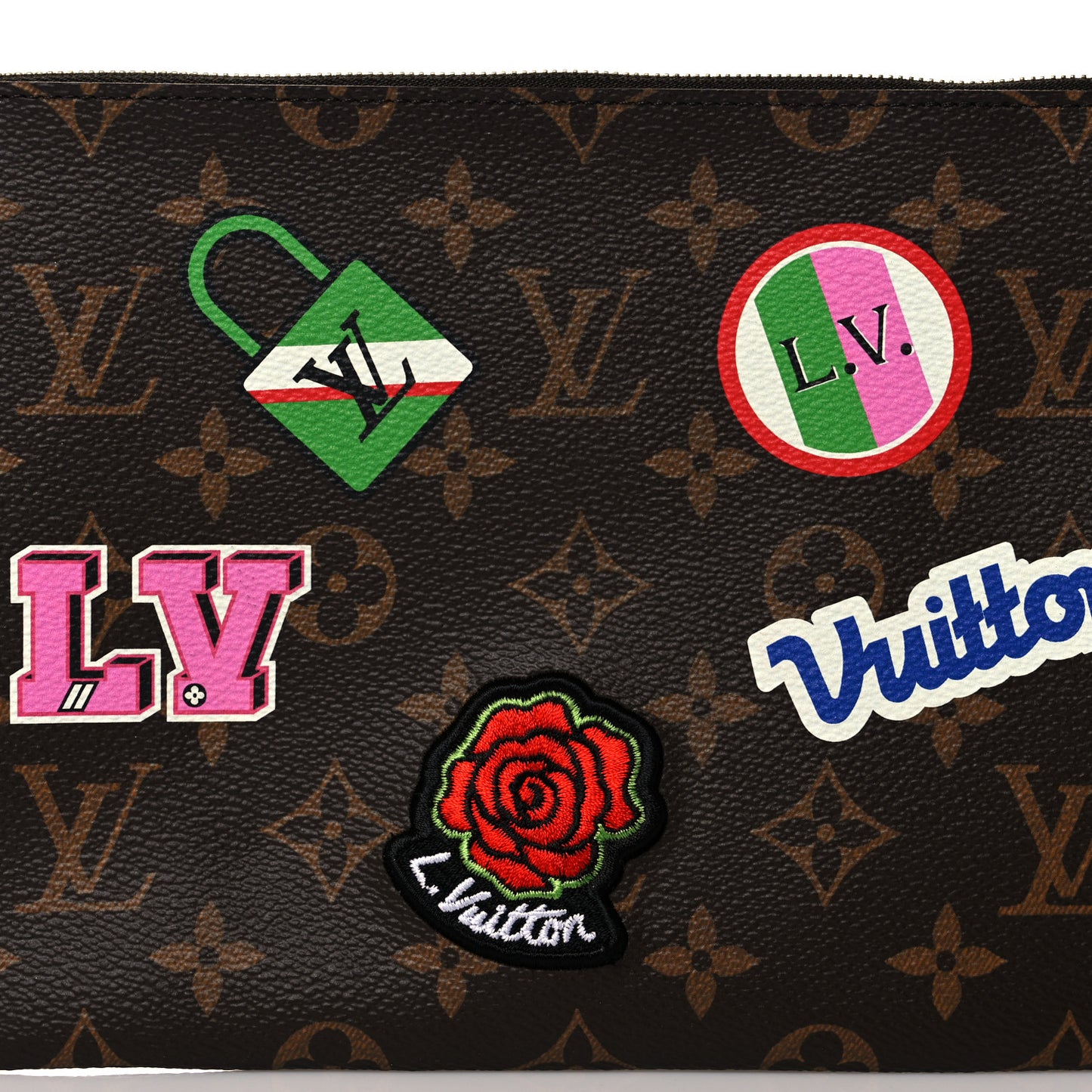 Monogram City Pouch