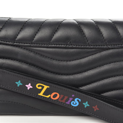 Louis Vuitton Calfskin New Wave Long Wallet Black 13 of 13