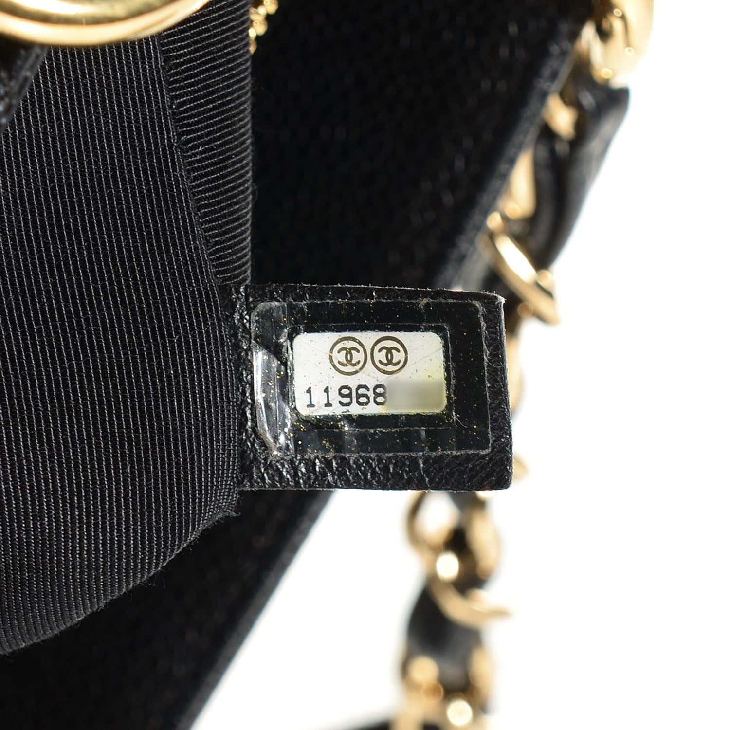 Chanel Caviar Quilted Grand Shopping Tote GST Black 7 of 7