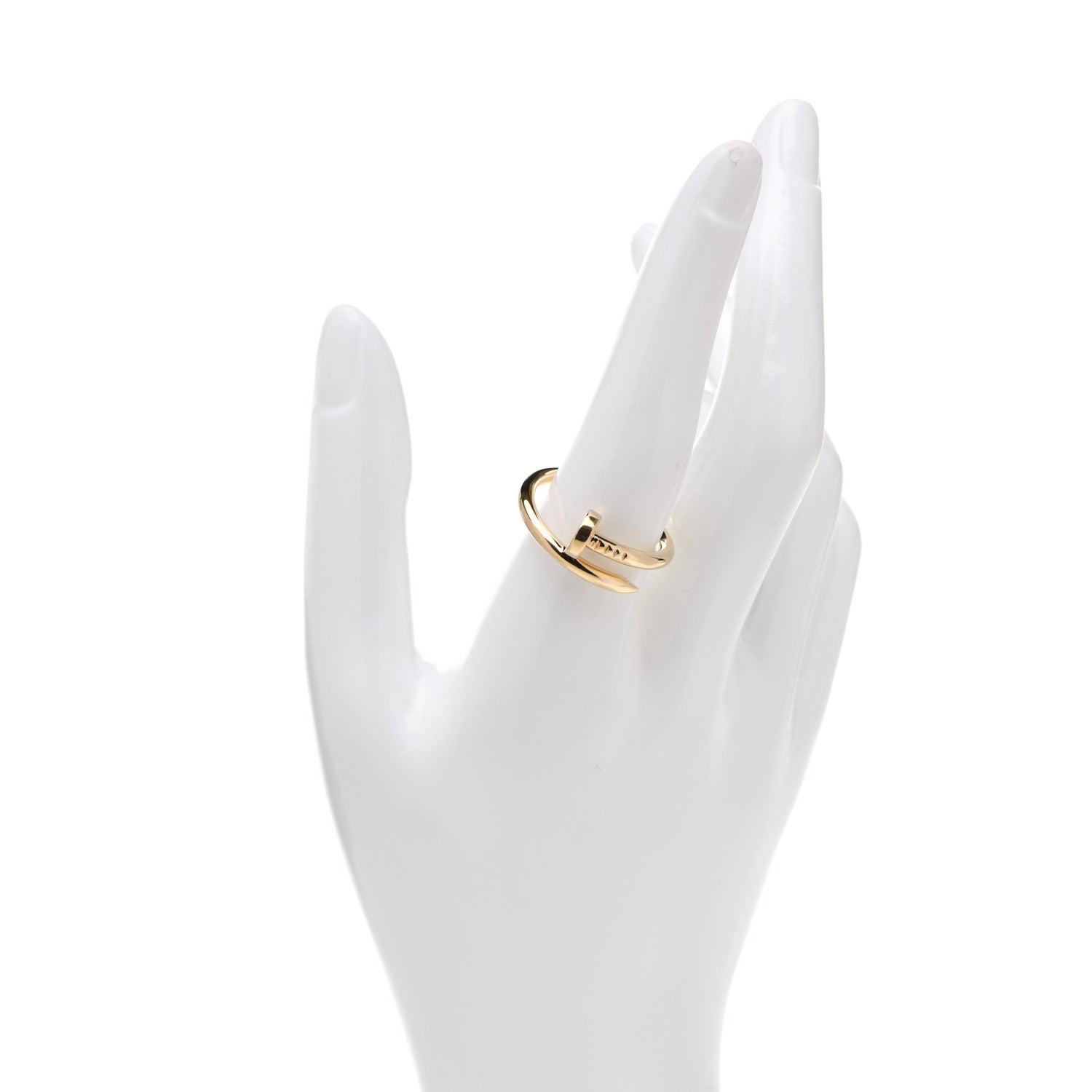 Cartier 18K Yellow Gold Juste Un Clou Ring 61 9.5 2 of 4