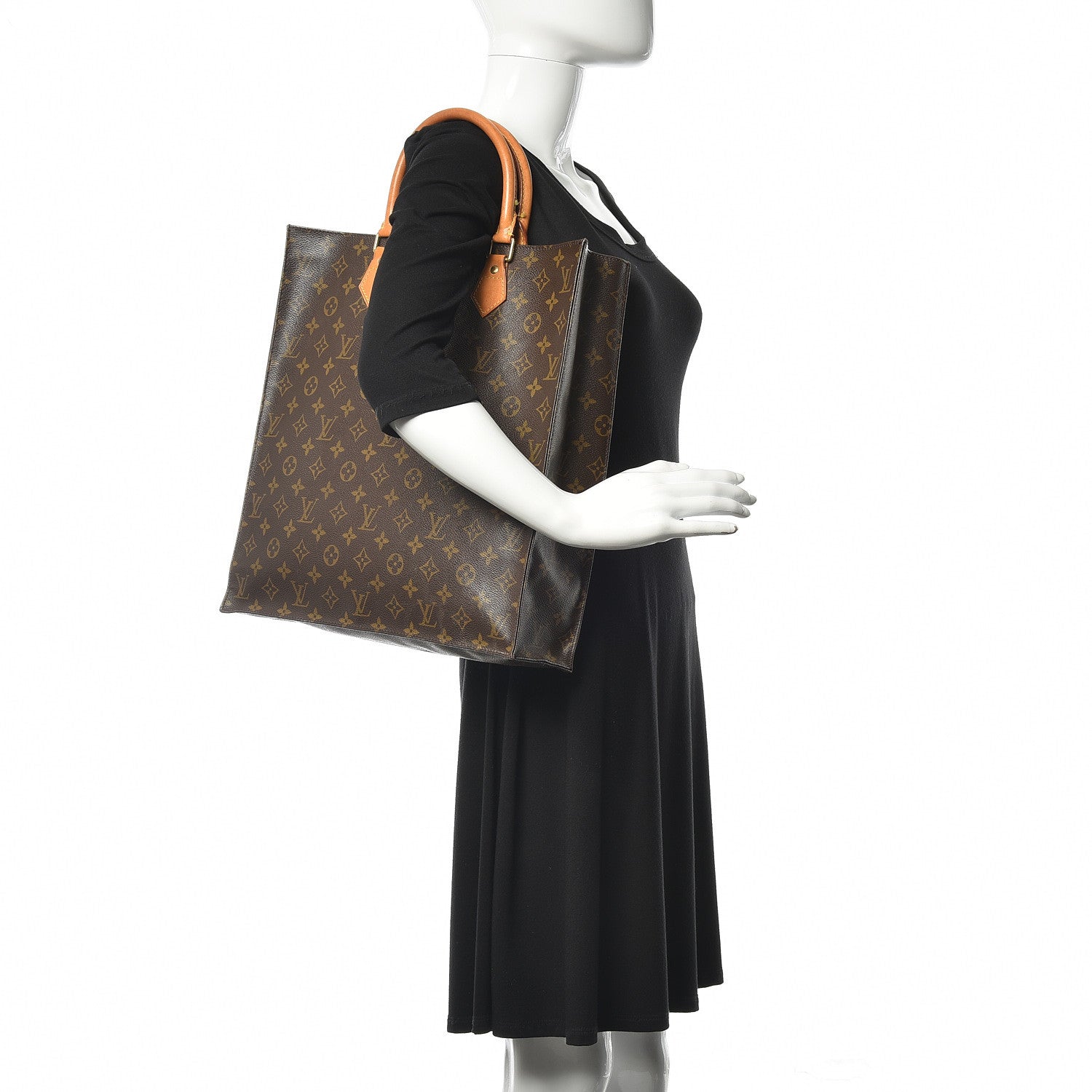 Louis Vuitton Monogram Sac Plat 2 of 15