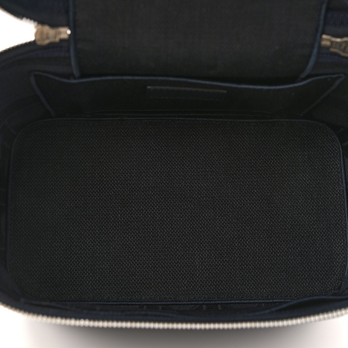 Velvet Cannage Diortravel Vanity Case Blue